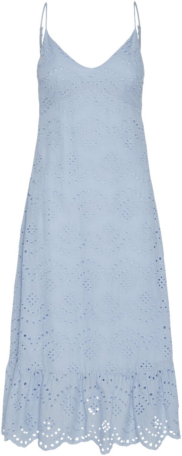 Pieces - Pcally Sl Boatneck Ankle Dress - 5065905 Woodbine Flowers main image 1