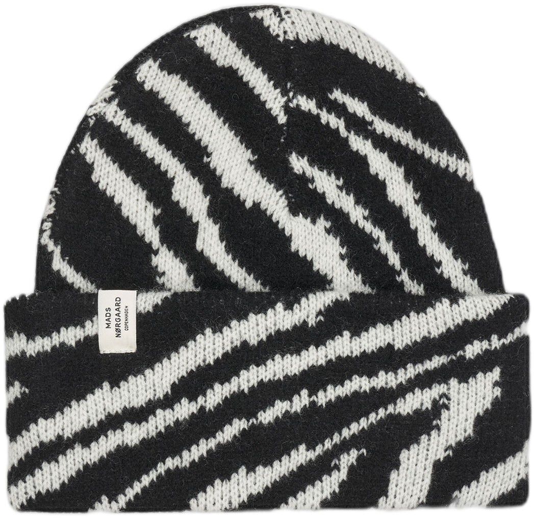 One Wool Anuska Zebra Beanie