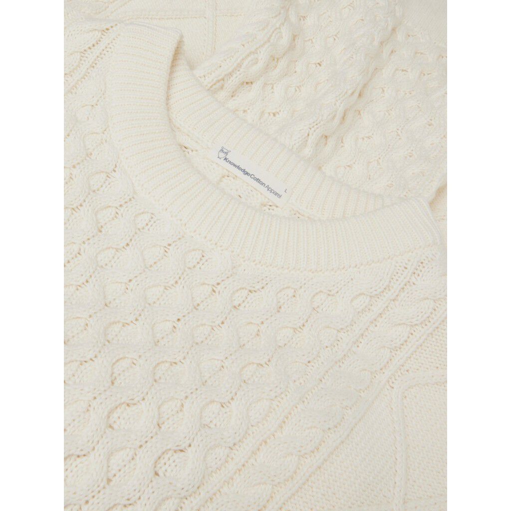 Organic Cotton Cable Knit GOTS