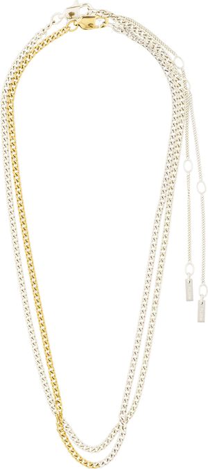 INNER 2-in-1 set necklaces, mixed metal
