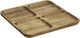 Serveringsfad 30,5 x 30,5 x 2,5 cm Akacietræ