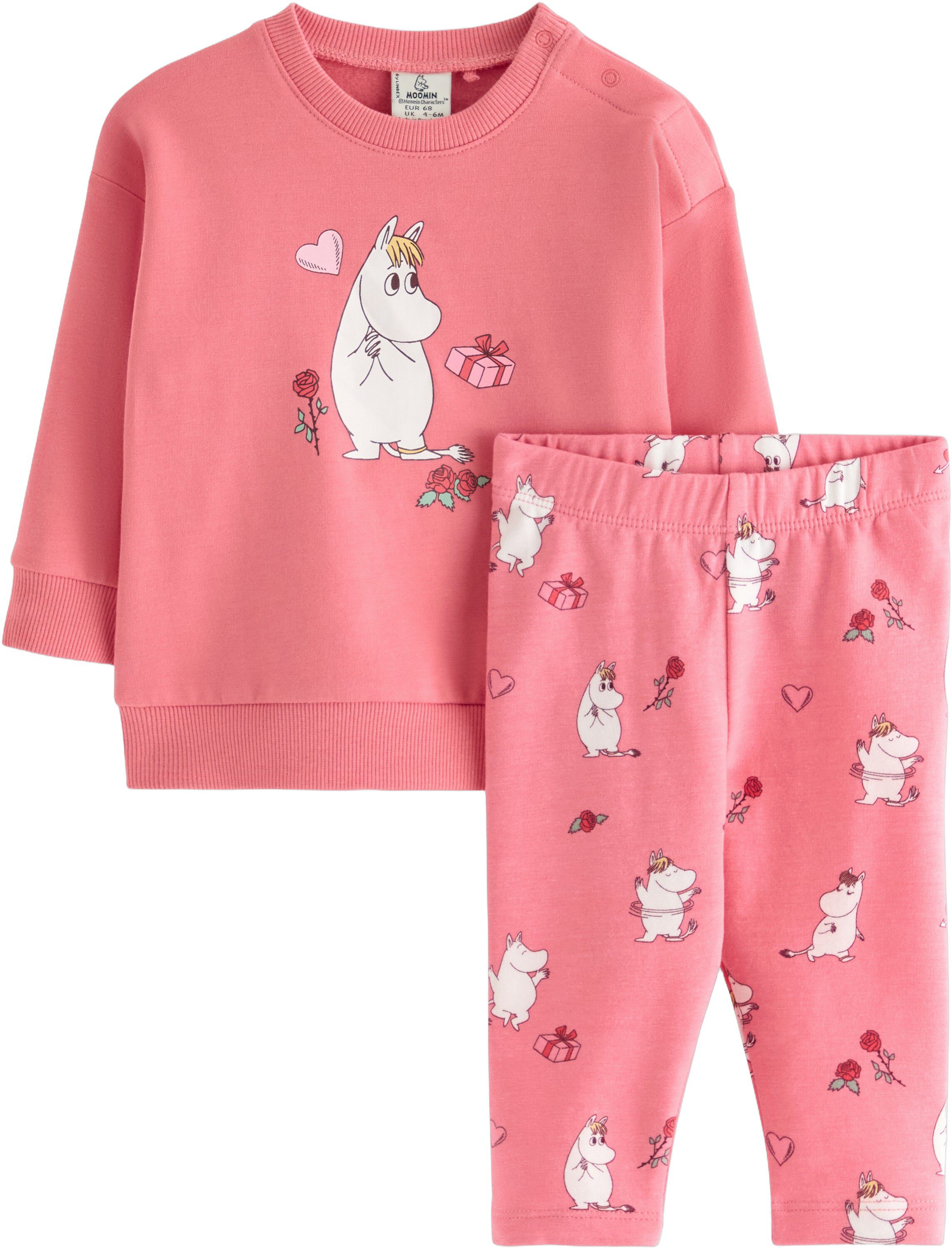 Matching set in soft cotton jersey