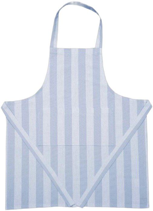 Children Apron 52x64 cm BIRK- Stripe light blue