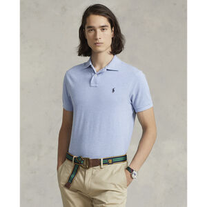 Slim Fit Mesh Polo Shirt