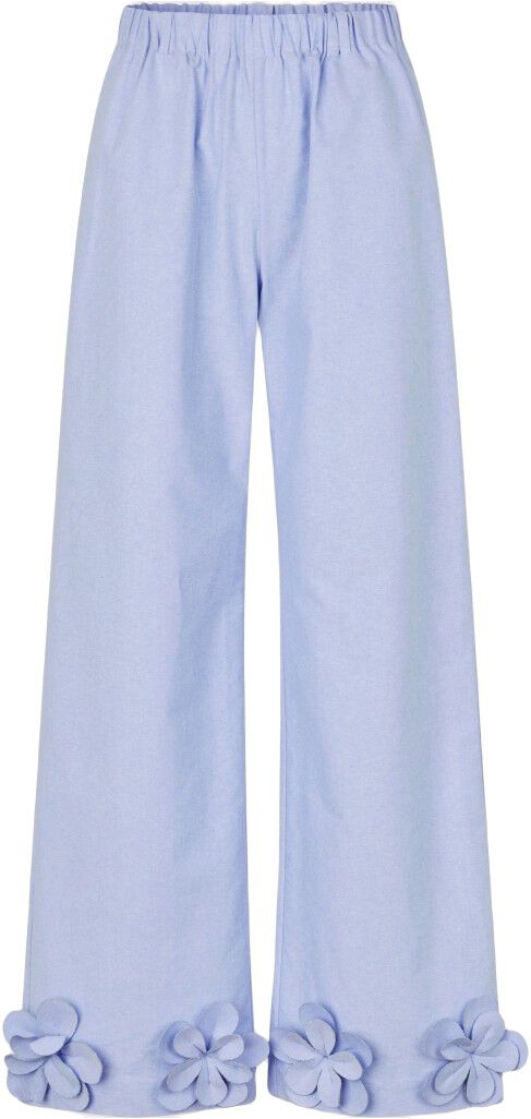 2464 Floral Shirting, Floral Elasticated Long Pants