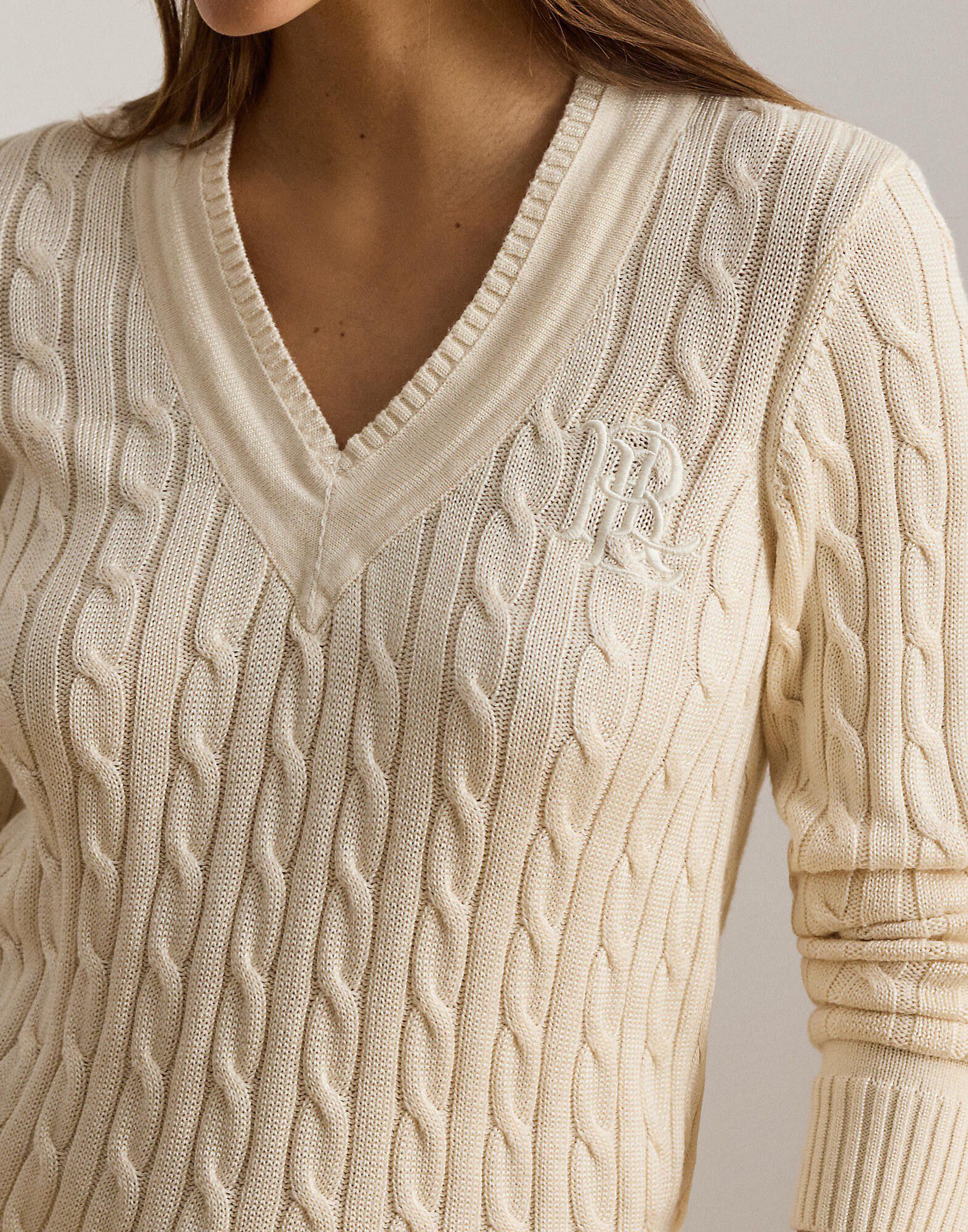Cable-Knit Cricket Sweater