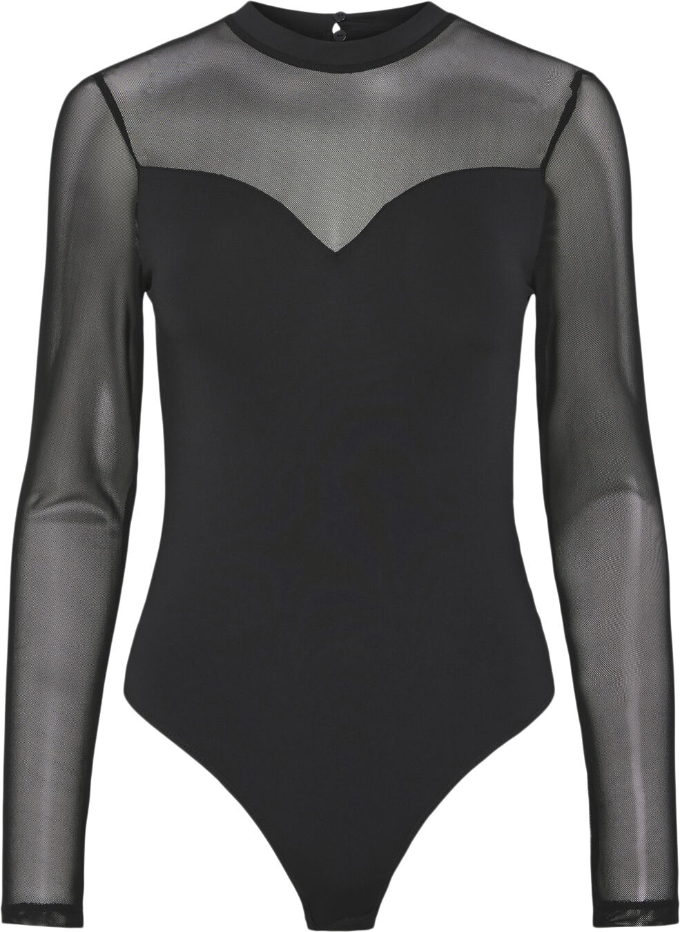 Pcmilly Ls Mesh Bodystocking Noos