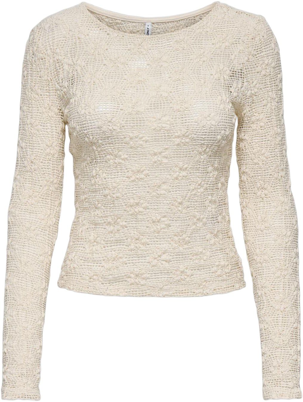ONLLOLA L/S O-NECK LACE TOP JRS