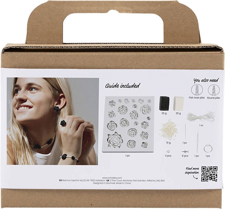 Mini DIY Kit Smykker, Roser