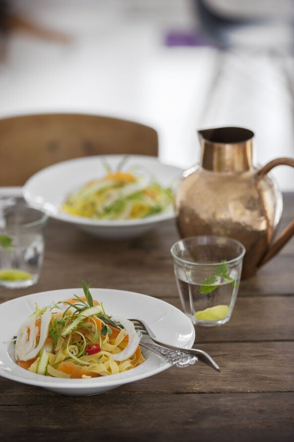 GC Soft Pastatallerken Ø25 cm hvid