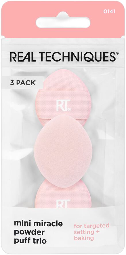 Real Techniques Mini Miracle Powder Puff Trio