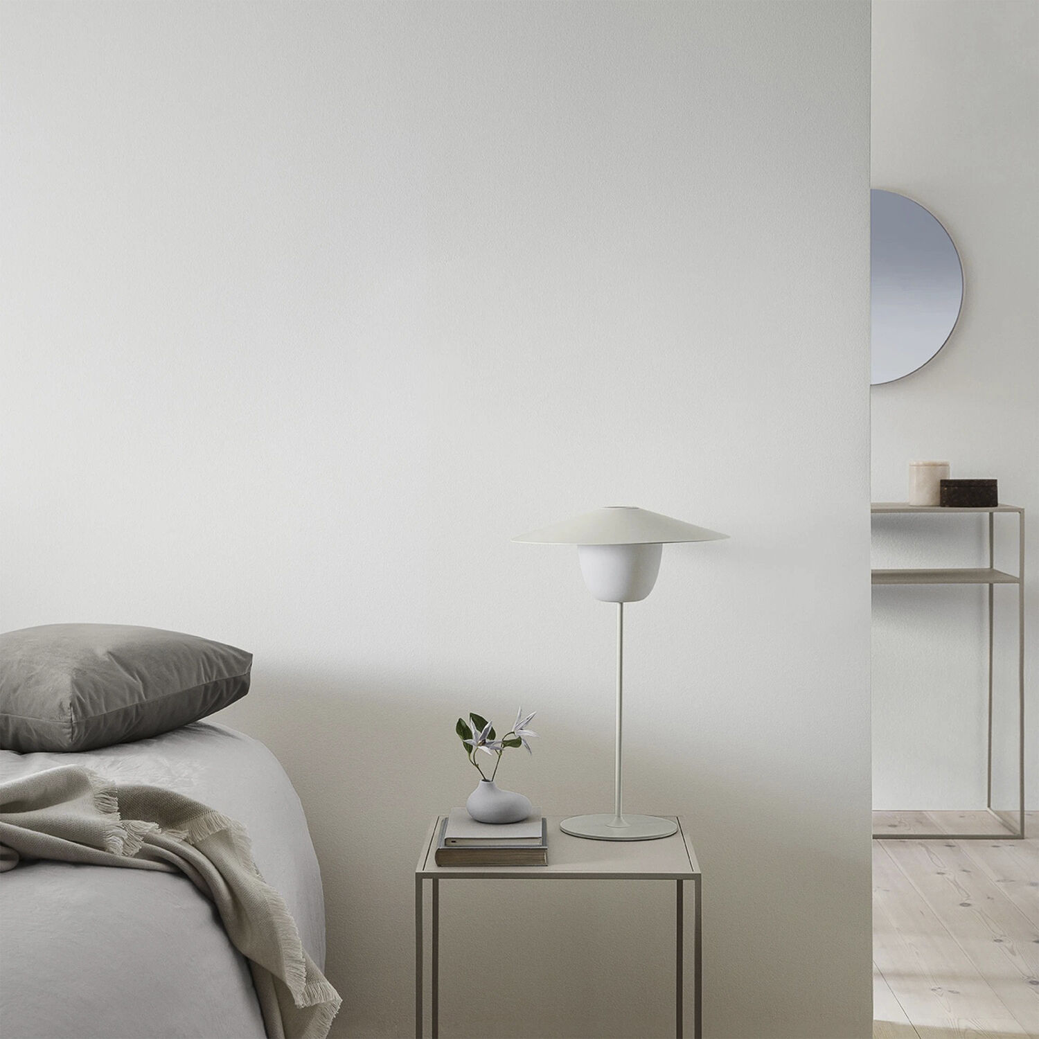 Set of 3 Vases -NONA- White