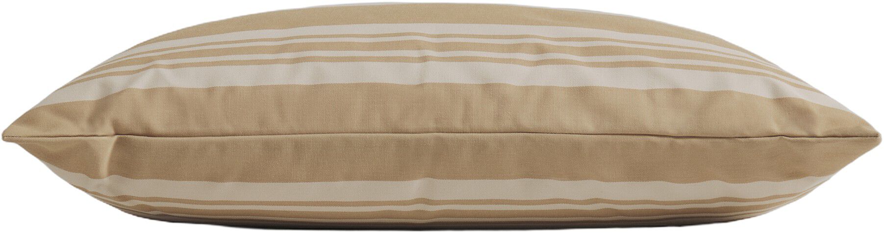 Fossflakes udend&oslash;rspude 40x60 cm. Beige stribet