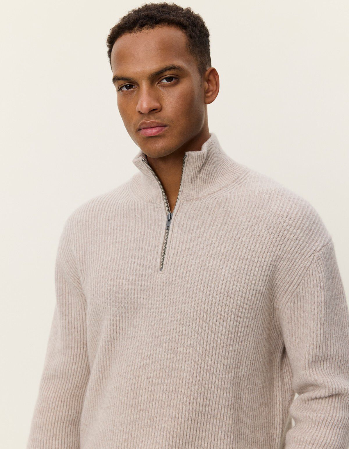 Eduard Half-Zip Knit Jumper