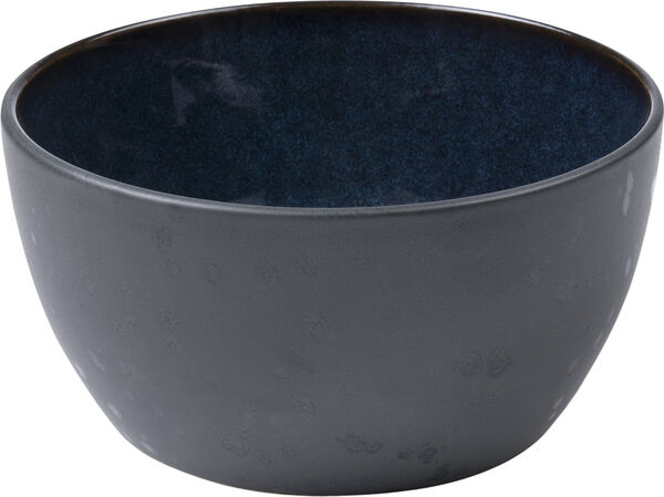 Skål 14 cm sort/mørkblå Bitz