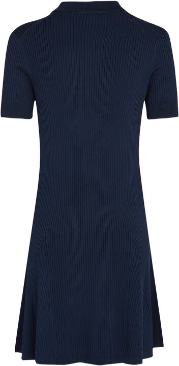 RIB BUTTON F&F POLO SWT DRESS