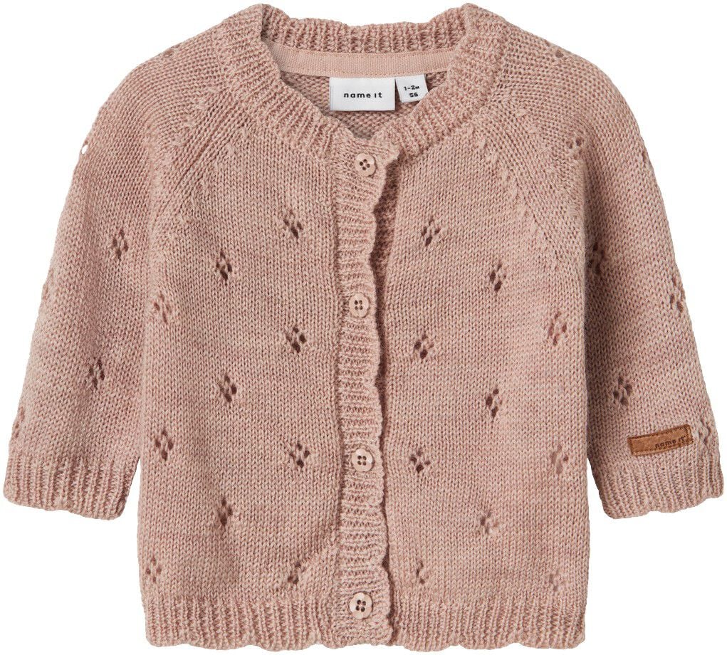 NBFWRILLA WOOL LS KNIT CARD