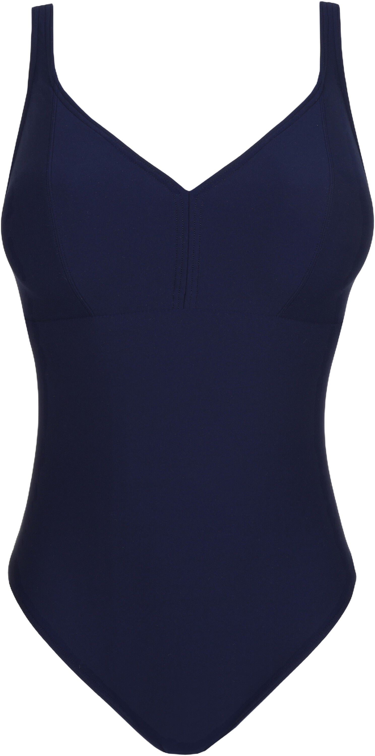 Aswan badedragt uden b&oslash;jle med dyb udsk&aelig;ring