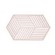 Bordskåner Hexagon Rose L24
