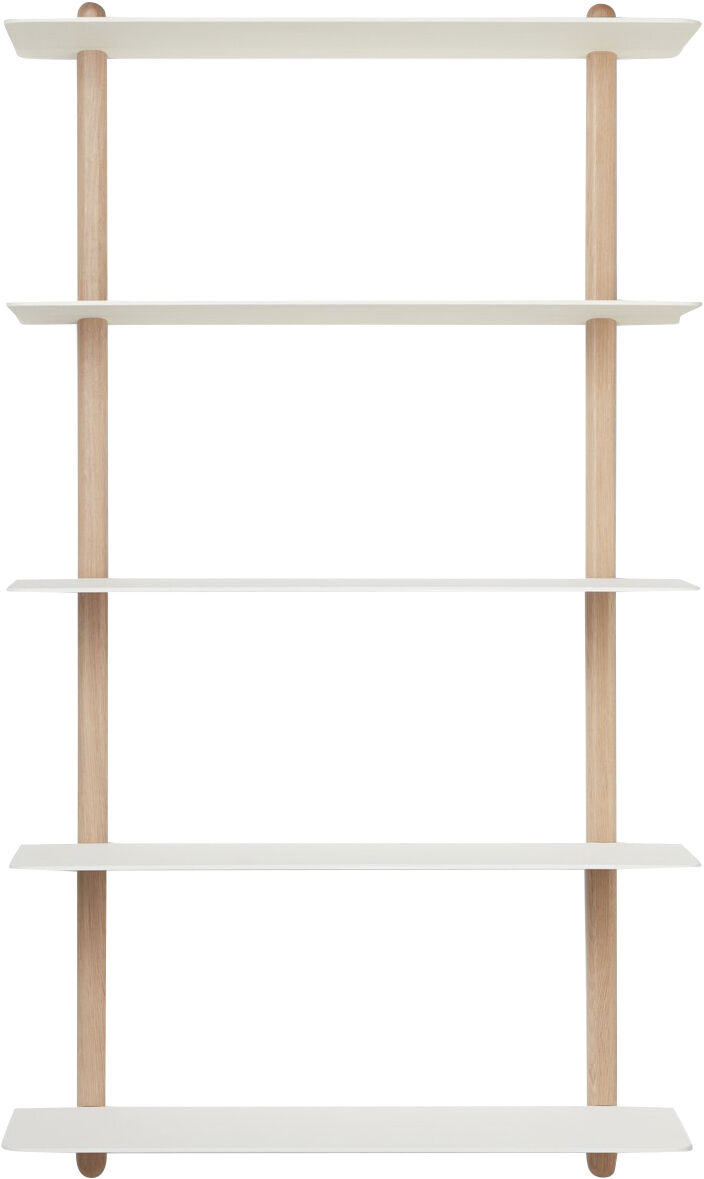 Nivo hylde stor E lys eg/ hvid