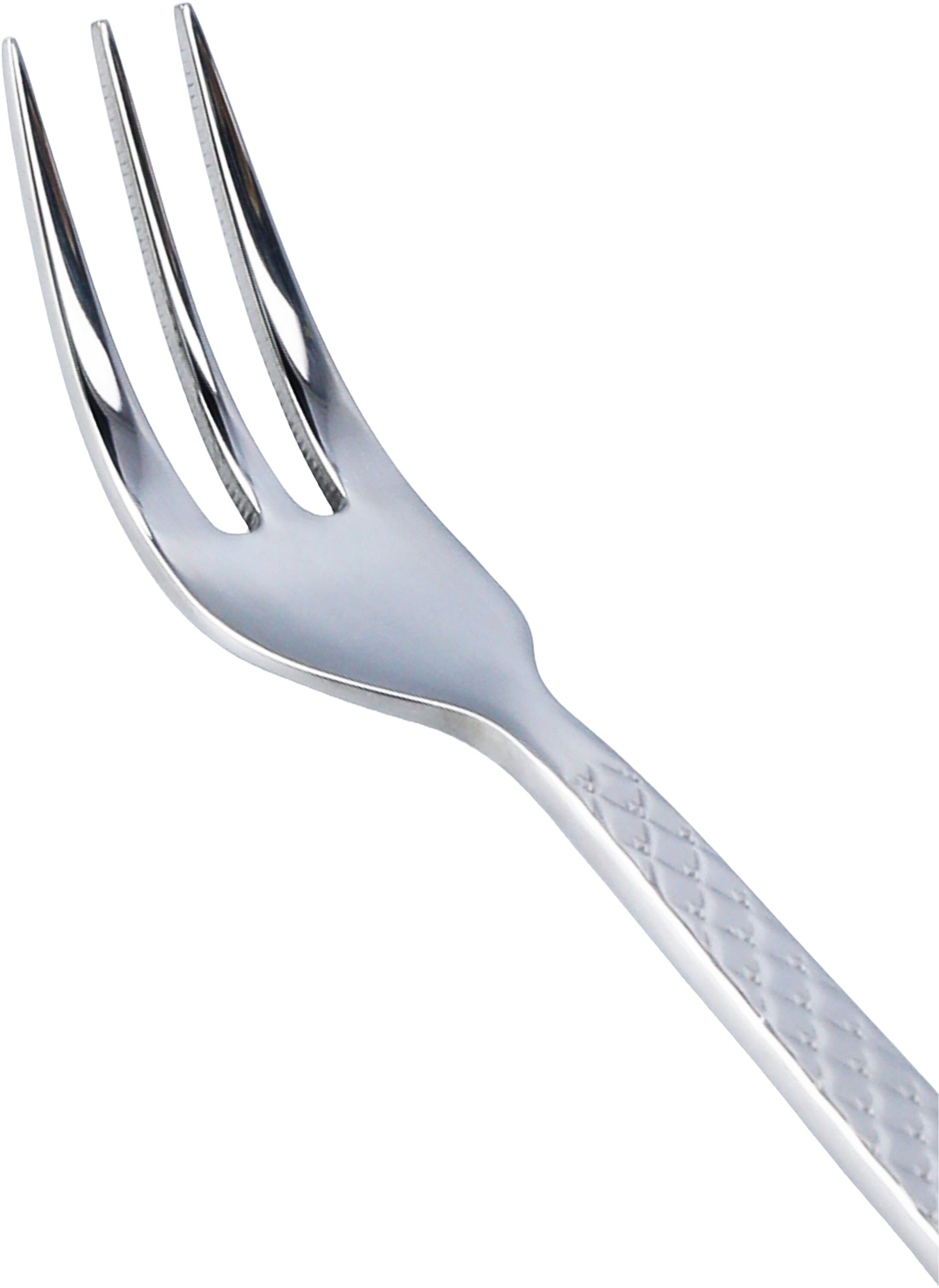 Rhombe Kagegaffel st&aring;l 4 stk.