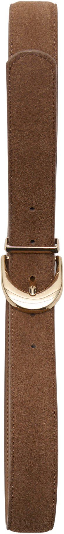 Oval buckle belt