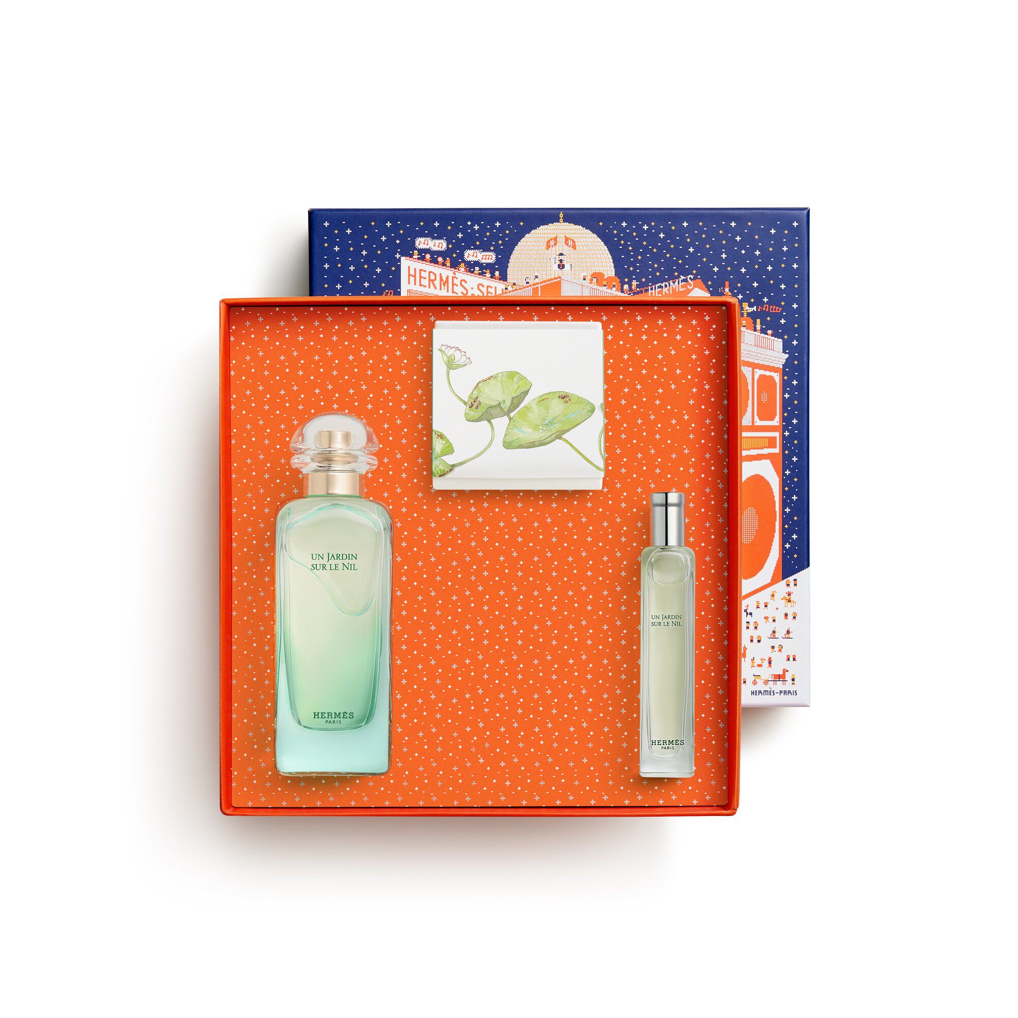 UN JARDIN SUR LE NIL EDT SET 100ML + 15ML + SOAP50GR FEH25