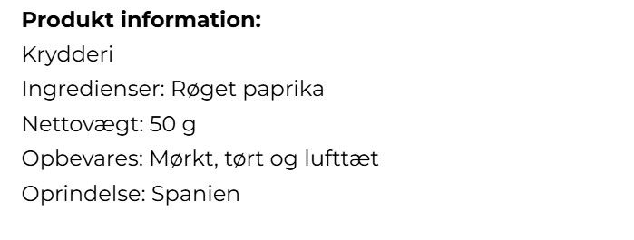 R&oslash;get paprika, Hot