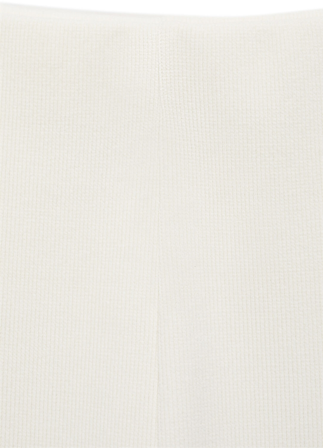 Corduroy straight trousers