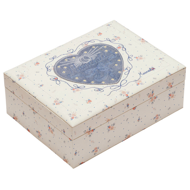 Margaret Jewelry Box Sky Blue
