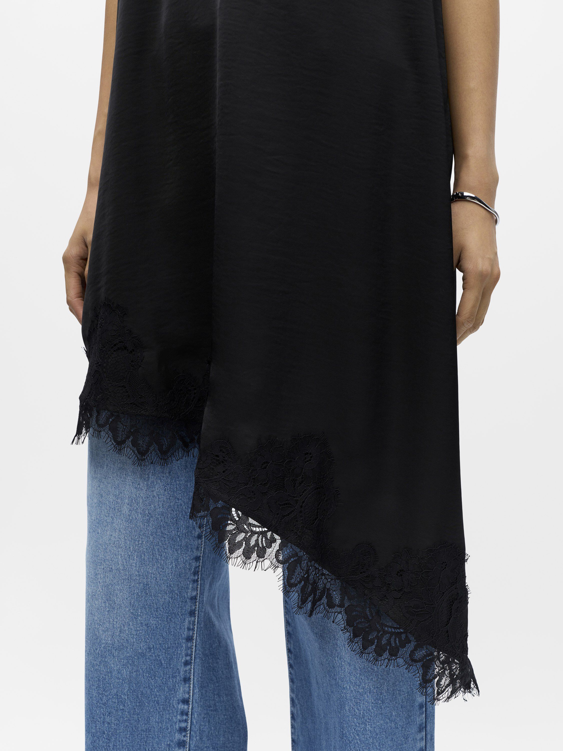 OBJNALINE REG SLIP LACE DRESS E VIP