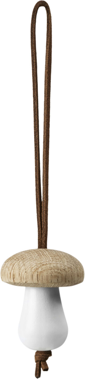 Forest Tales Svamp Ø4. 5 cm blank hvid