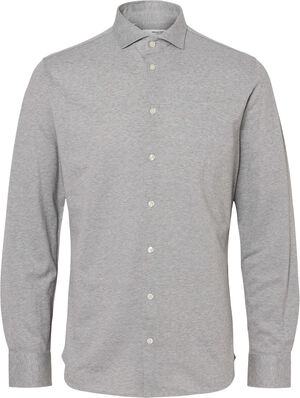 SLHSLIMBOND-PIQUE KNIT-SHIRT LS NOO