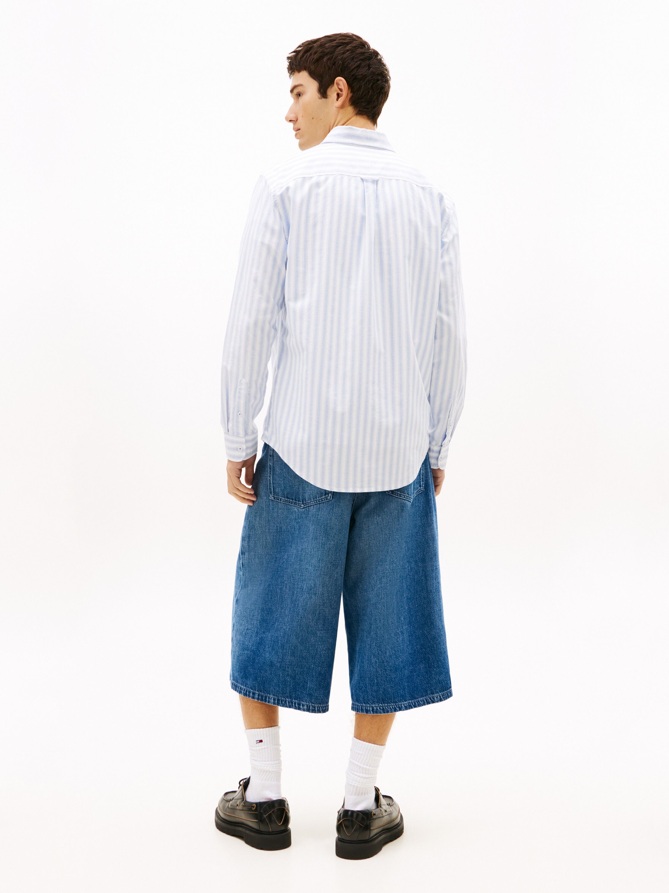 Regular Fit Stripe Oxford Shirt