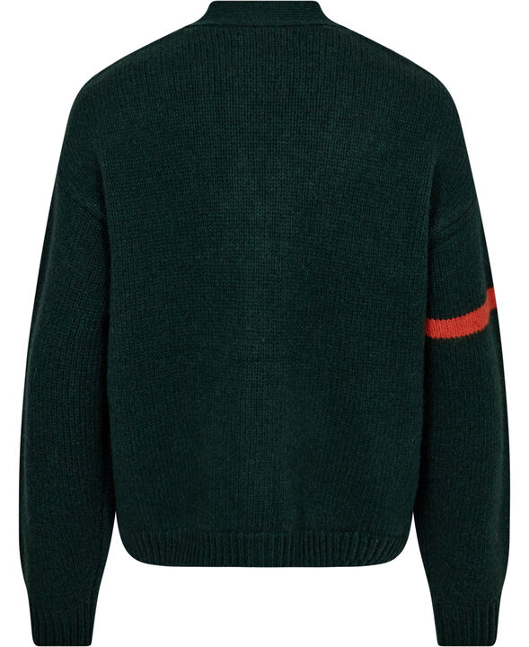 Wool Letter Cardigan