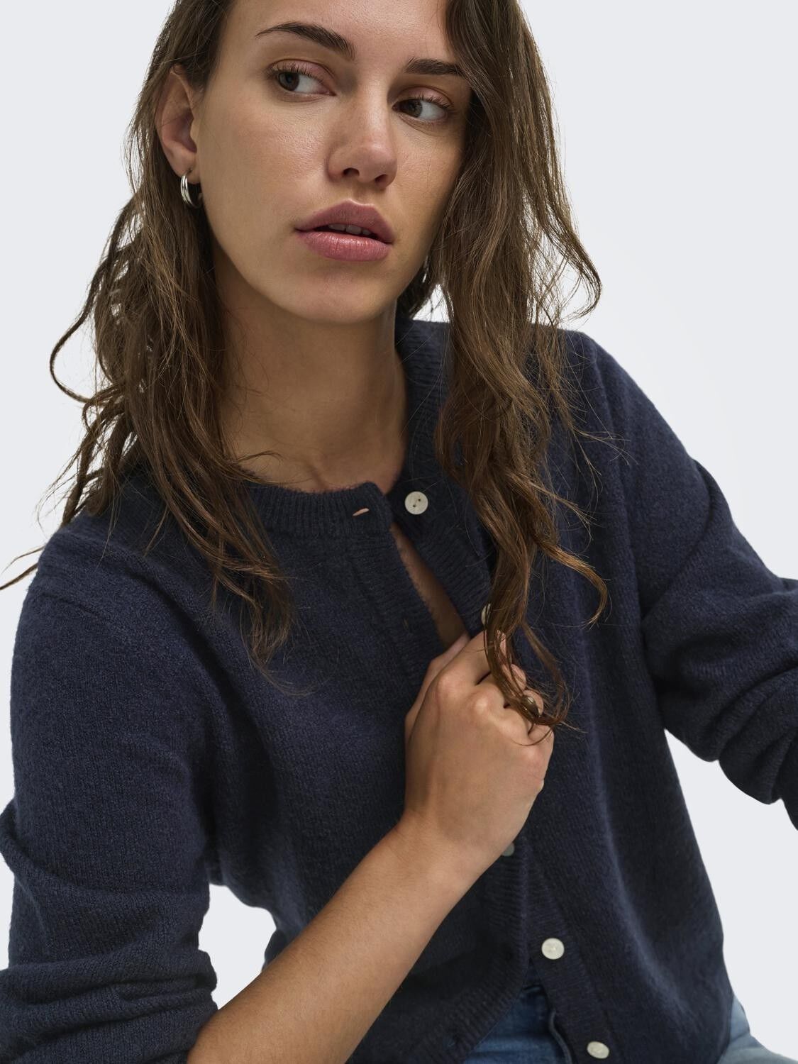 Onlsimoni L/S O-Neck Cardigan Knt Noos