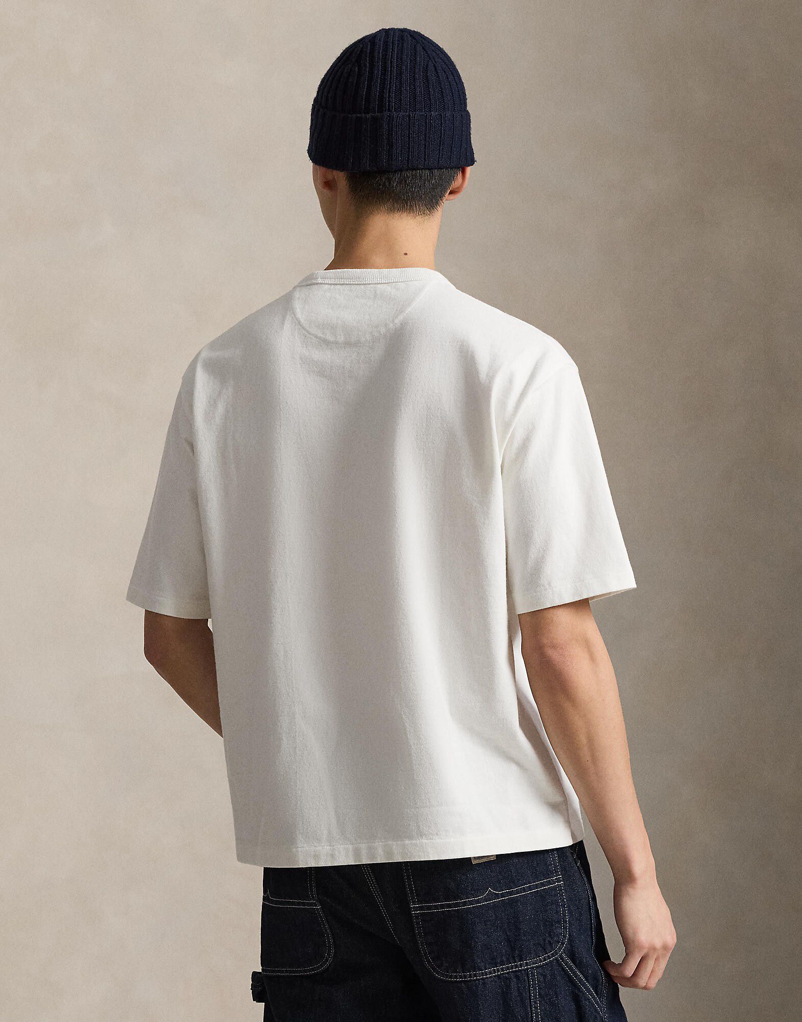 Relaxed Fit Jersey Crewneck T-Shirt