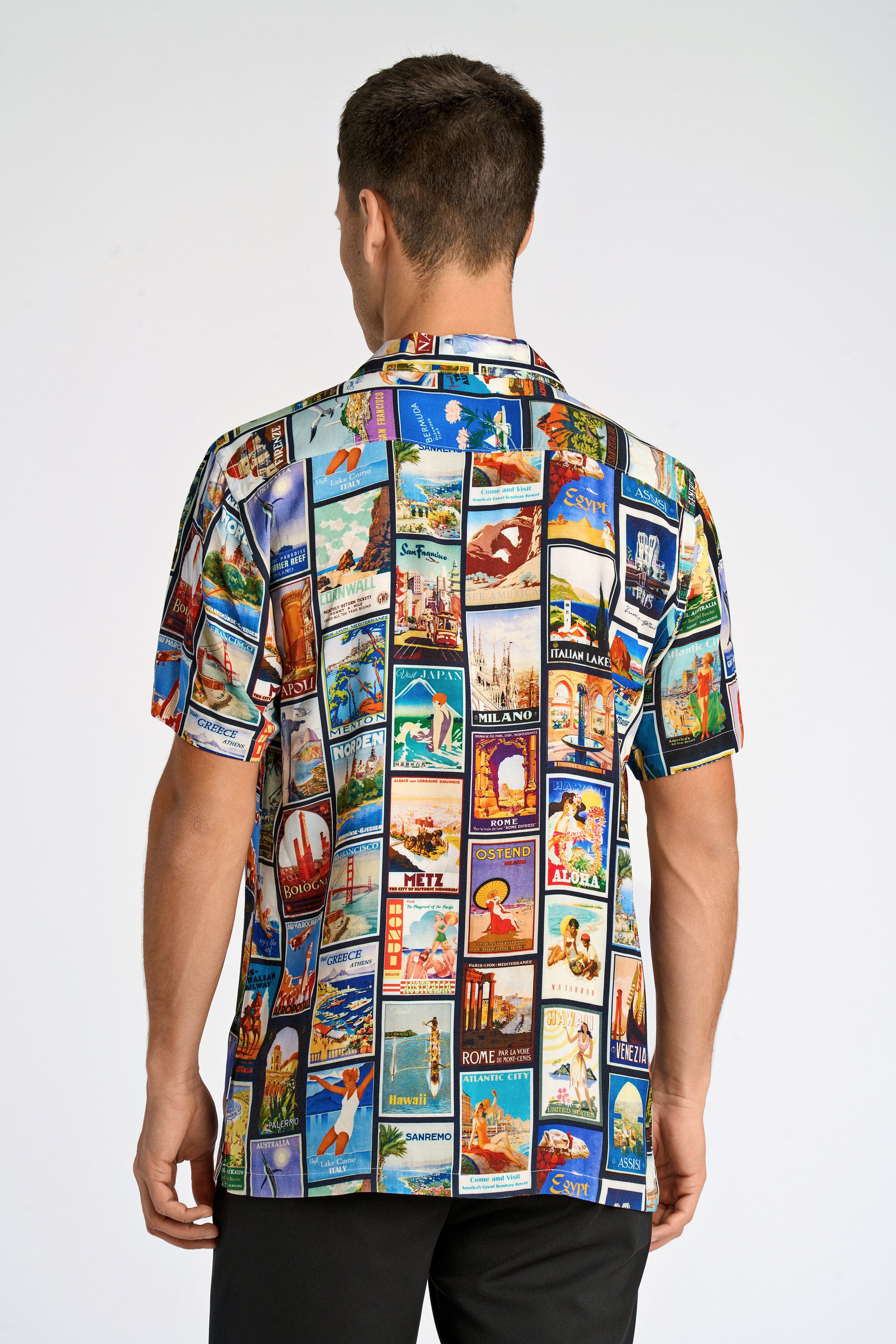 Resort viscose aop shirt S/S