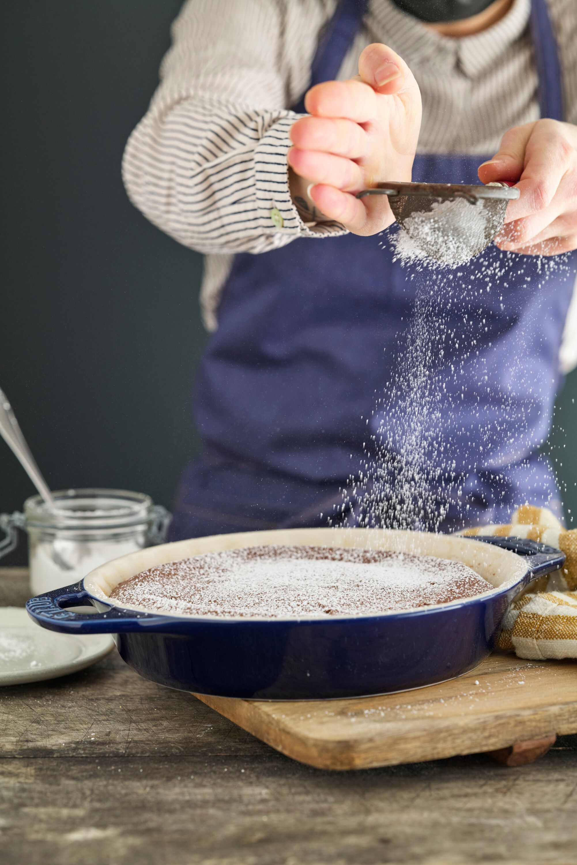 Stent&oslash;j T&aelig;rtefad 24 cm, Keramisk