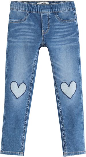 Trousers denim heart knee