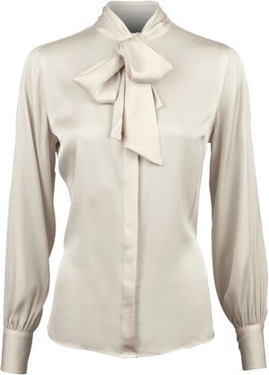 Selma Blouse, Bowtie Flyfront