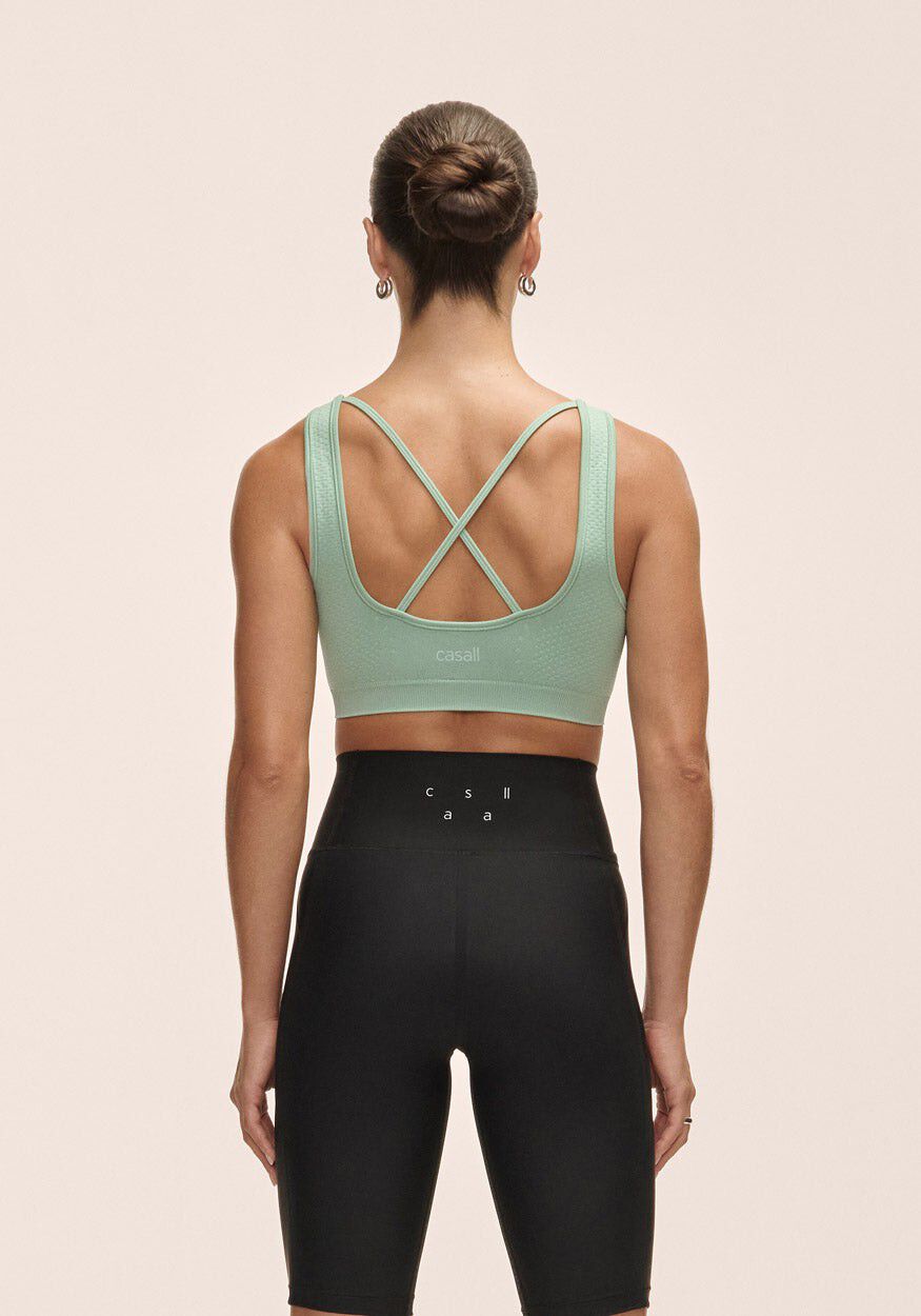 Scallop Seamless Sports BH