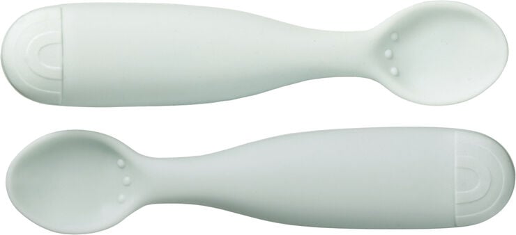 Silicone Spoons Rainbow, Blue Mix, 2-pack