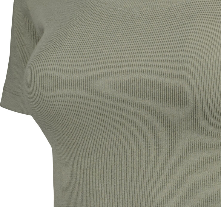 Rib Top T-shirt