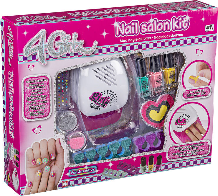 4-GIRLZ NEGLE SALON SÆT