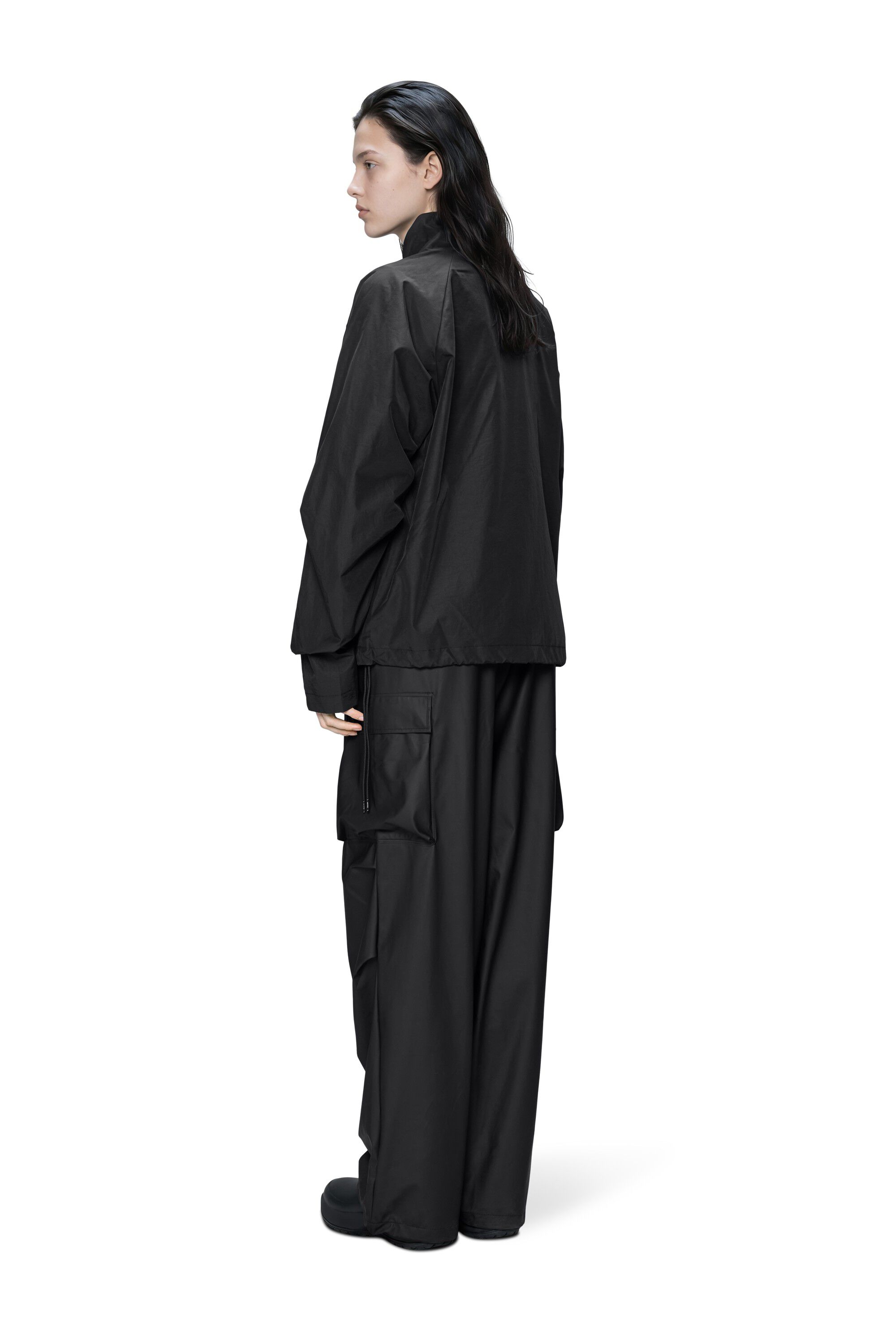 Light Woven Track Top