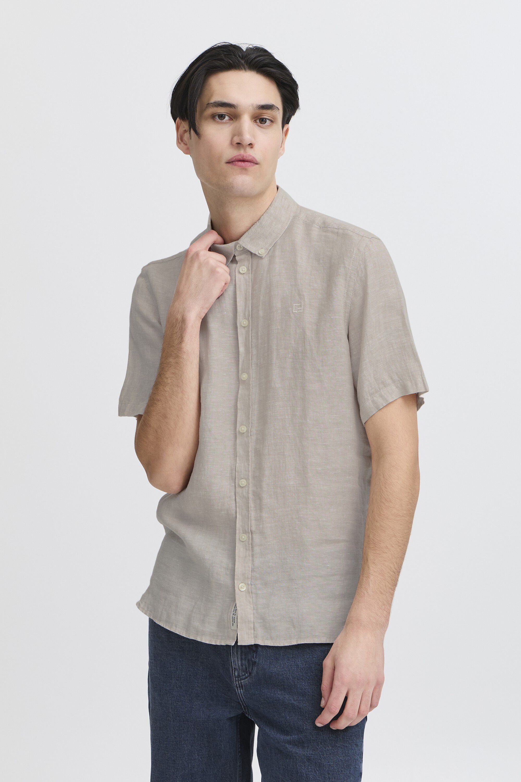 CFANTON 0071 SS 100% linen shirt