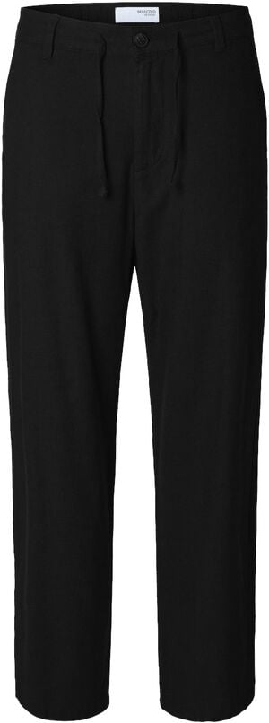 SLH220-LOOSE BRODY LINEN BLD PANT N
