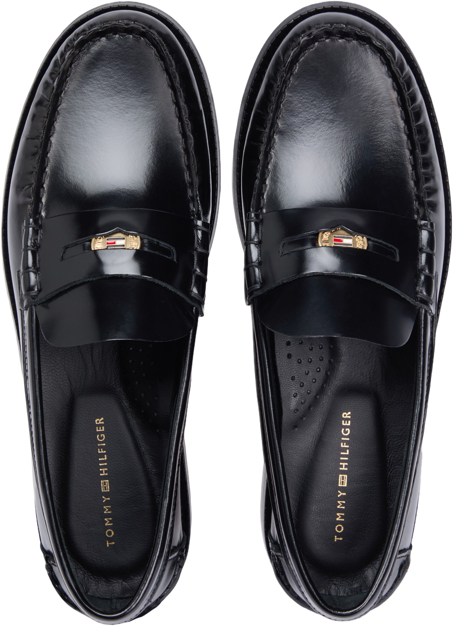 Patent Leather Cushioned Loafers