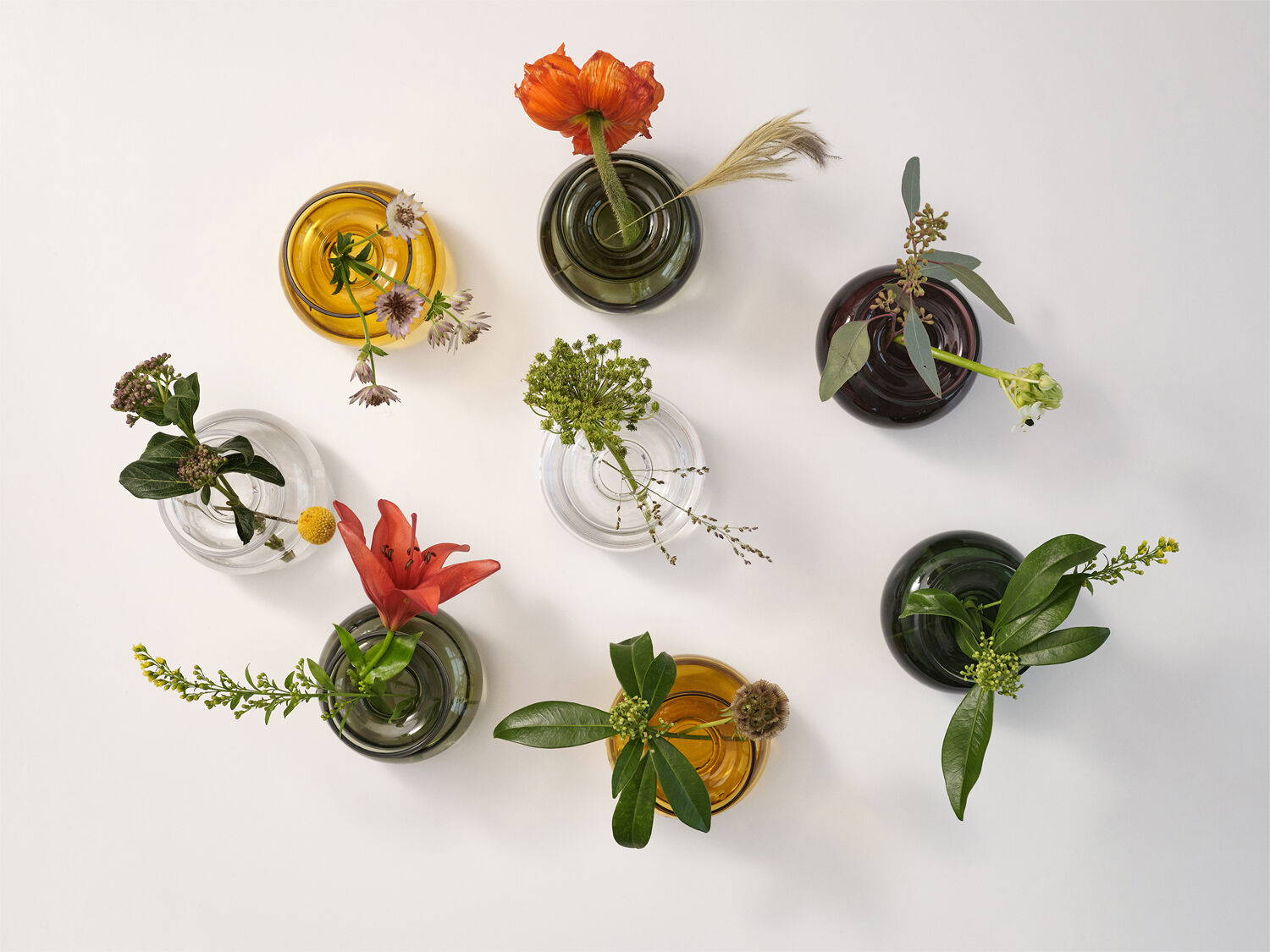 Vase Inu 11x9 cm Moss Green